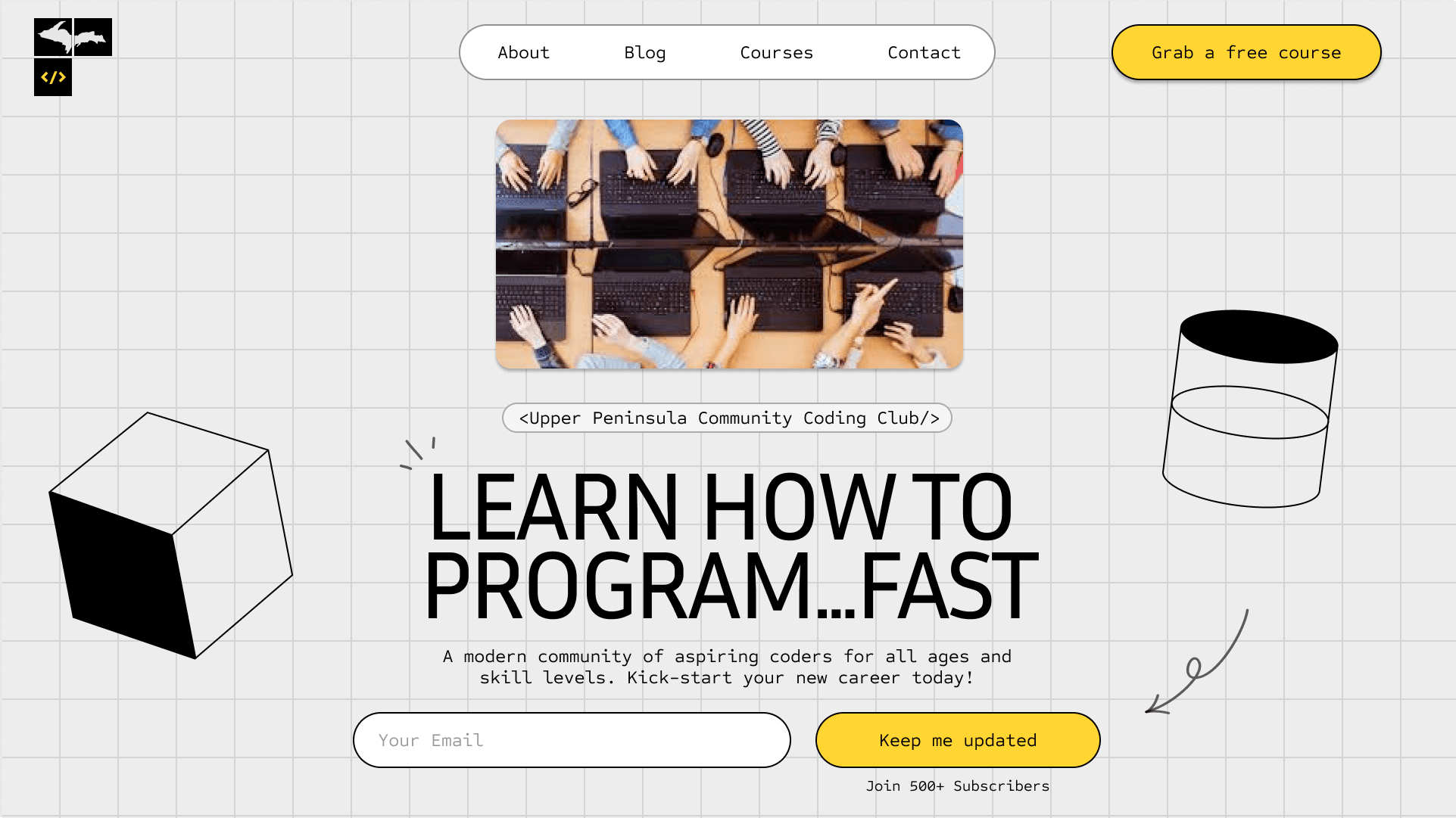 Michigan Coding Club Website